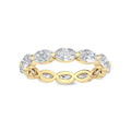 2.15 ct. tw. Oval Cut Lab Grown Diamond Eternity Band R56683OV-2B