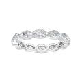 2.45 ct. tw. Pear Cut Lab Grown Diamond Eternity Band R56684PE-2.25CTB