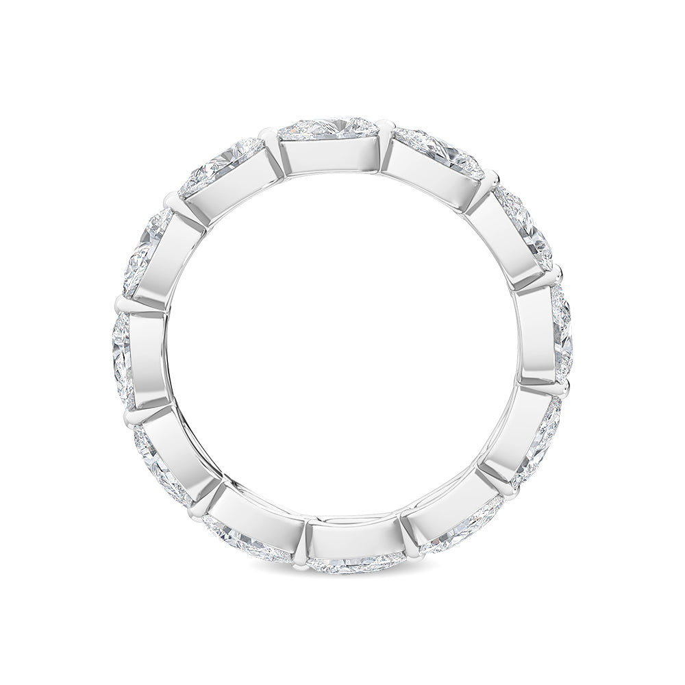 2.45 ct. tw. Pear Cut Lab Grown Diamond Eternity Band R56684PE-2.25CTB