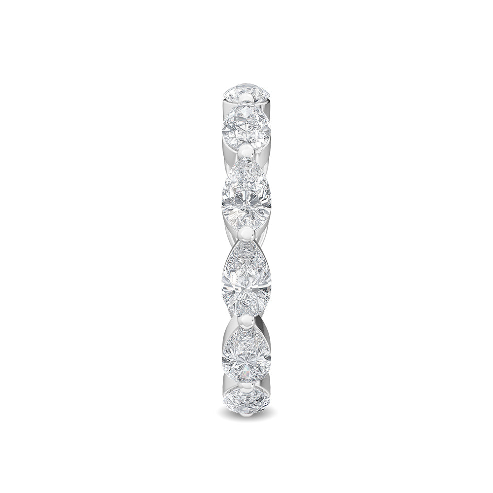 2.45 ct. tw. Pear Cut Lab Grown Diamond Eternity Band R56684PE-2.25CTB