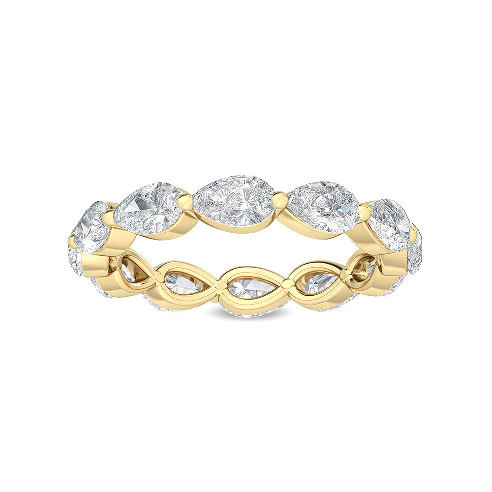 2.45 ct. tw. Pear Cut Lab Grown Diamond Eternity Band R56684PE-2.25CTB