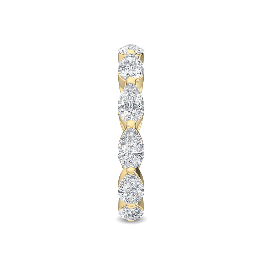 2.45 ct. tw. Pear Cut Lab Grown Diamond Eternity Band R56684PE-2.25CTB