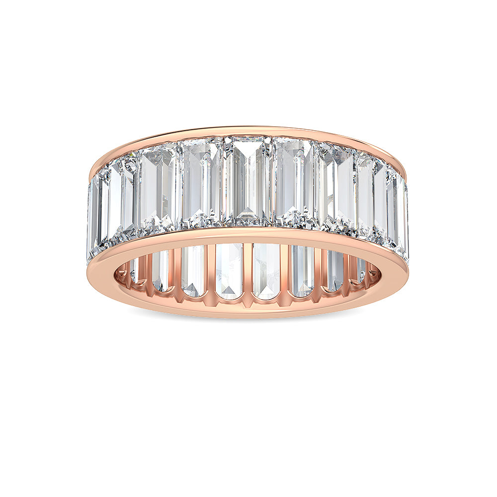 7.42 ct. tw. Baguette Cut Lab Grown Diamond Eternity Band R56734