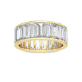 7.42 ct. tw. Baguette Cut Lab Grown Diamond Eternity Band R56734