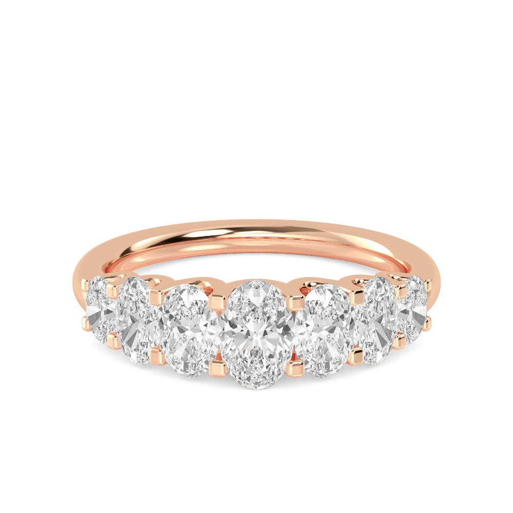 Lab Grown Diamond Engagement Ring 1.57 ctw R56755OV-1.50CT