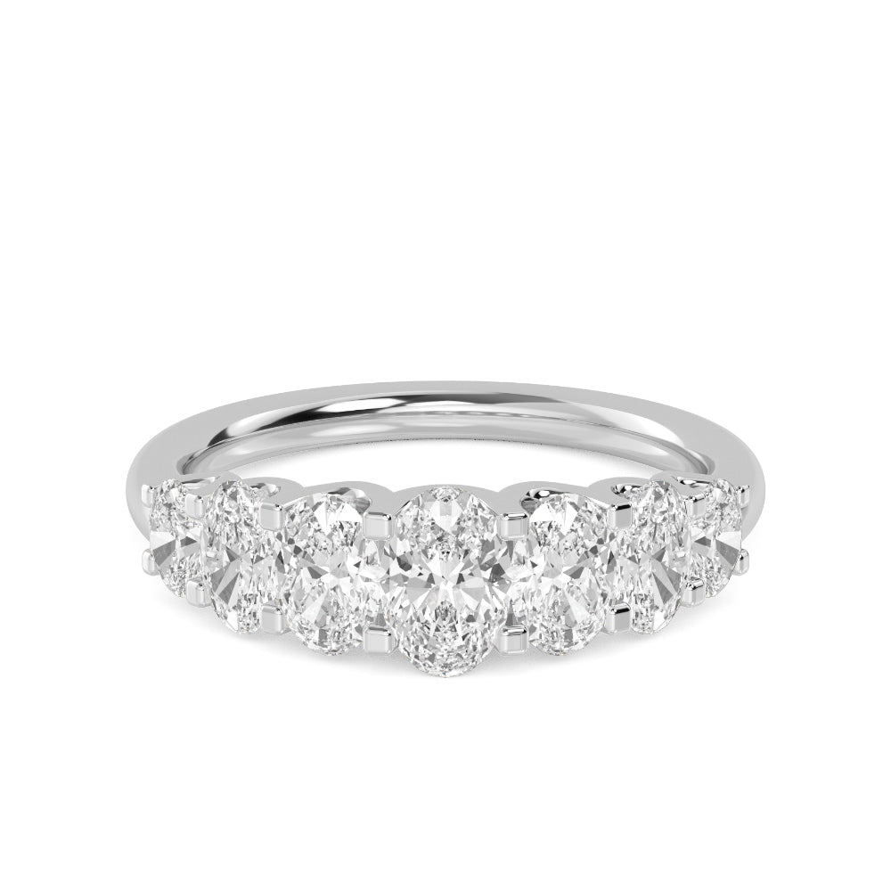 Lab Grown Diamond Engagement Ring 1.57 ctw R56755OV-1.50CT