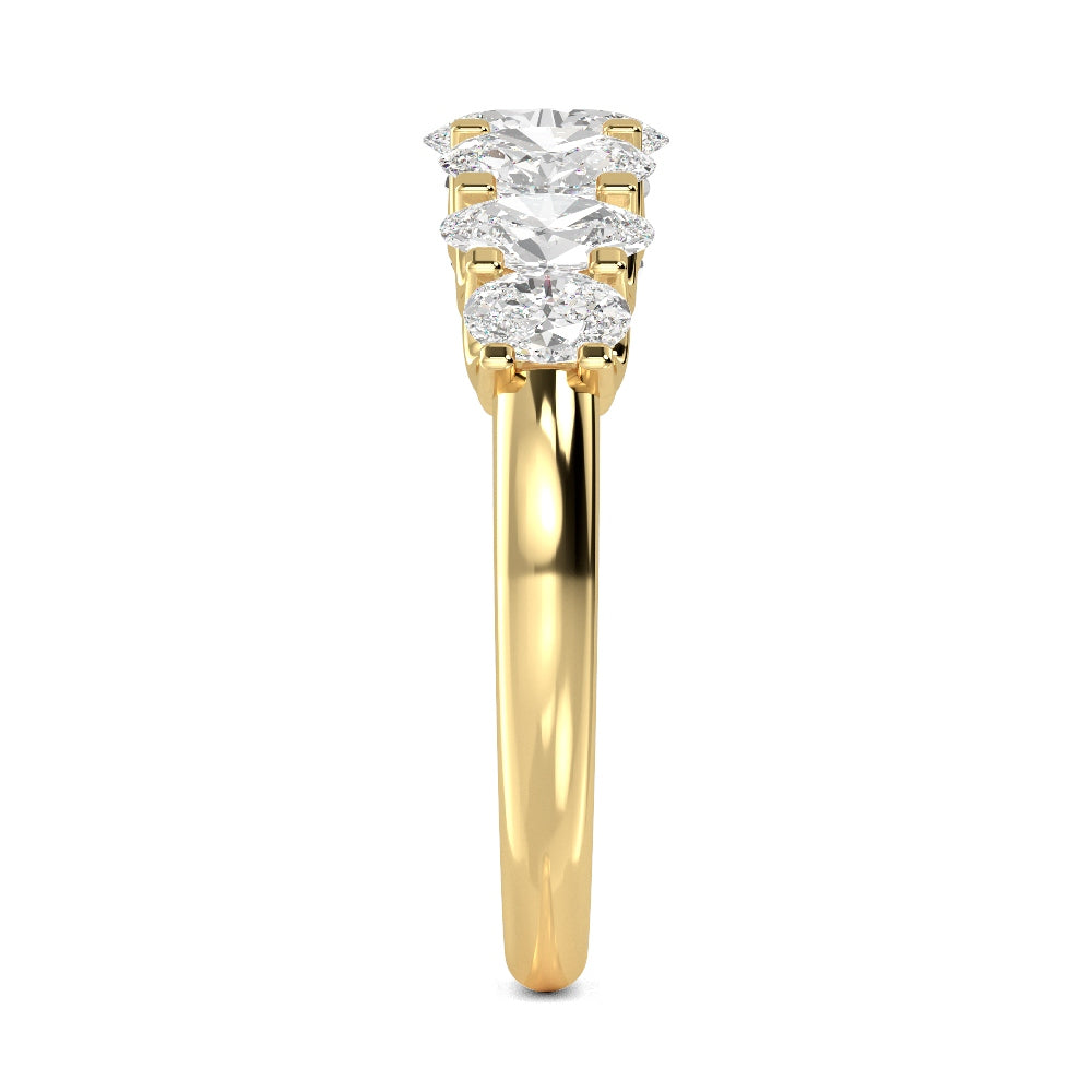 Lab Grown Diamond Engagement Ring 2.10 ctw R56755OV-2