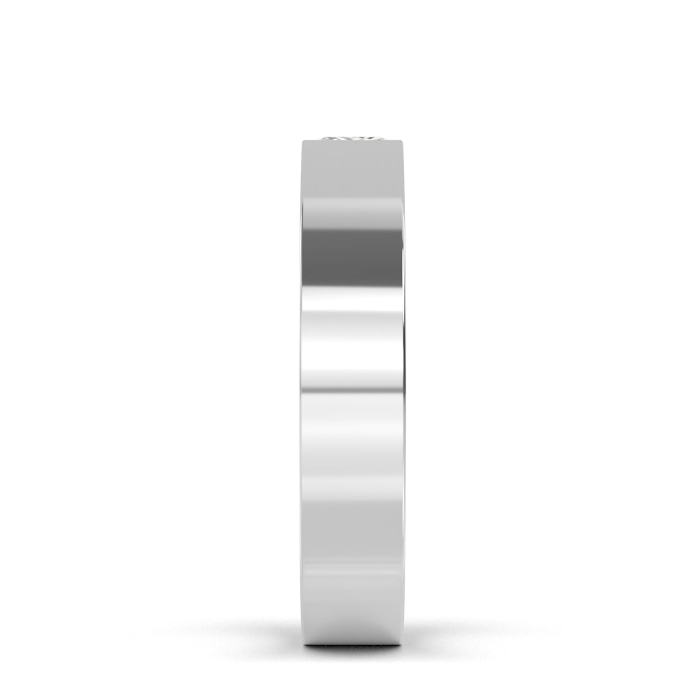 Princess Cut Lab Grown Diamond Mens Band 0.62 ctw R57382