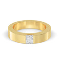 Princess Cut Lab Grown Diamond Mens Band 0.62 ctw R57382