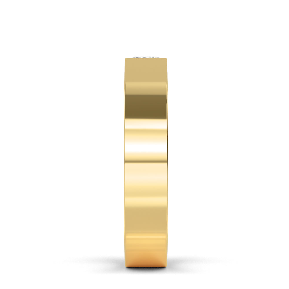 Princess Cut Lab Grown Diamond Mens Band 0.62 ctw R57382