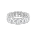 6.30 ct. tw. Emerald Cut Lab Grown Diamond Eternity Band R59602