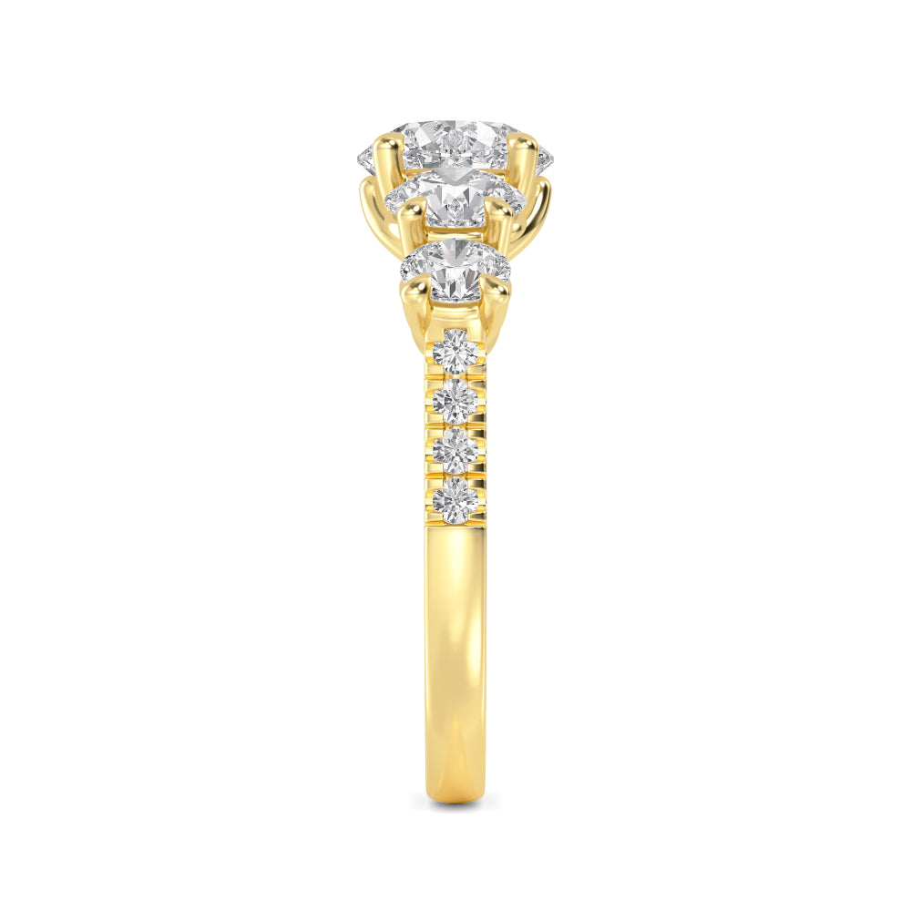 Lab Grown Diamond RingsR60465-1.50CT