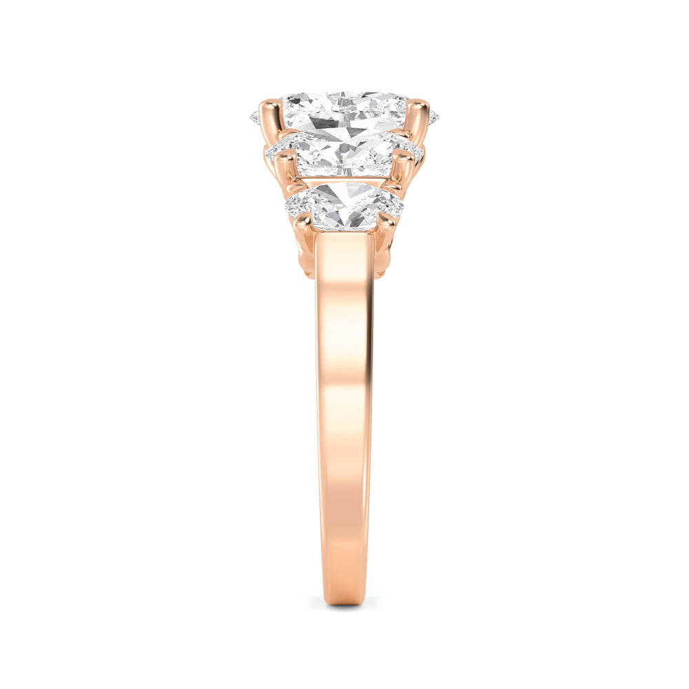 Lab Grown Diamond RingsR60493OV-1.50CT
