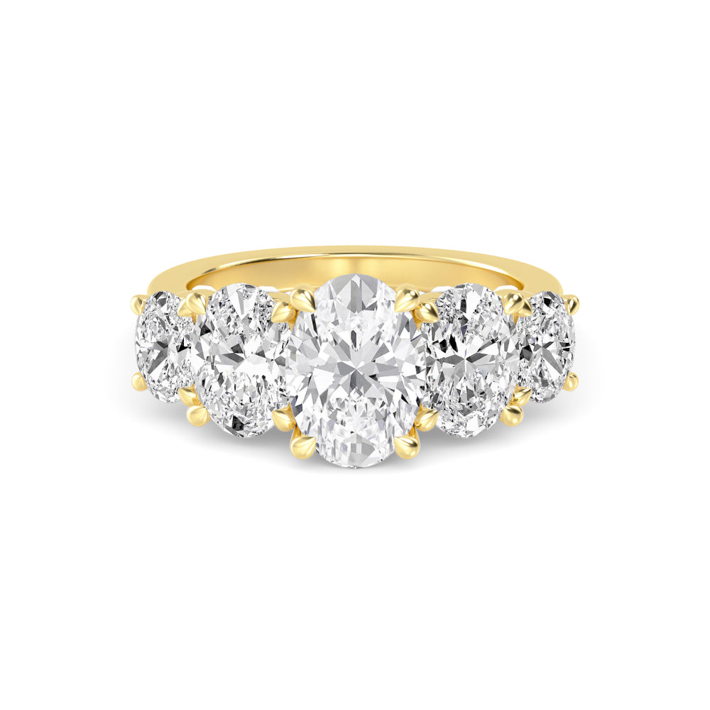 Lab Grown Diamond RingsR60493OV-1.50CT