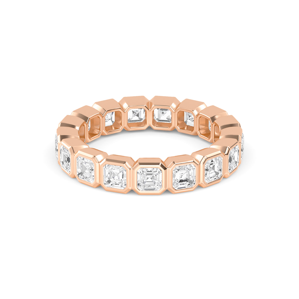 Lab Grown Diamond Wedding Bands 3.84 ctw R60534ASS-3.83CT