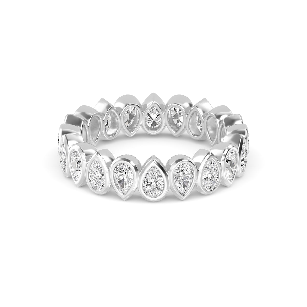 Lab Grown Diamond Wedding Bands 1.72 ctw R60537PE-1.80CT