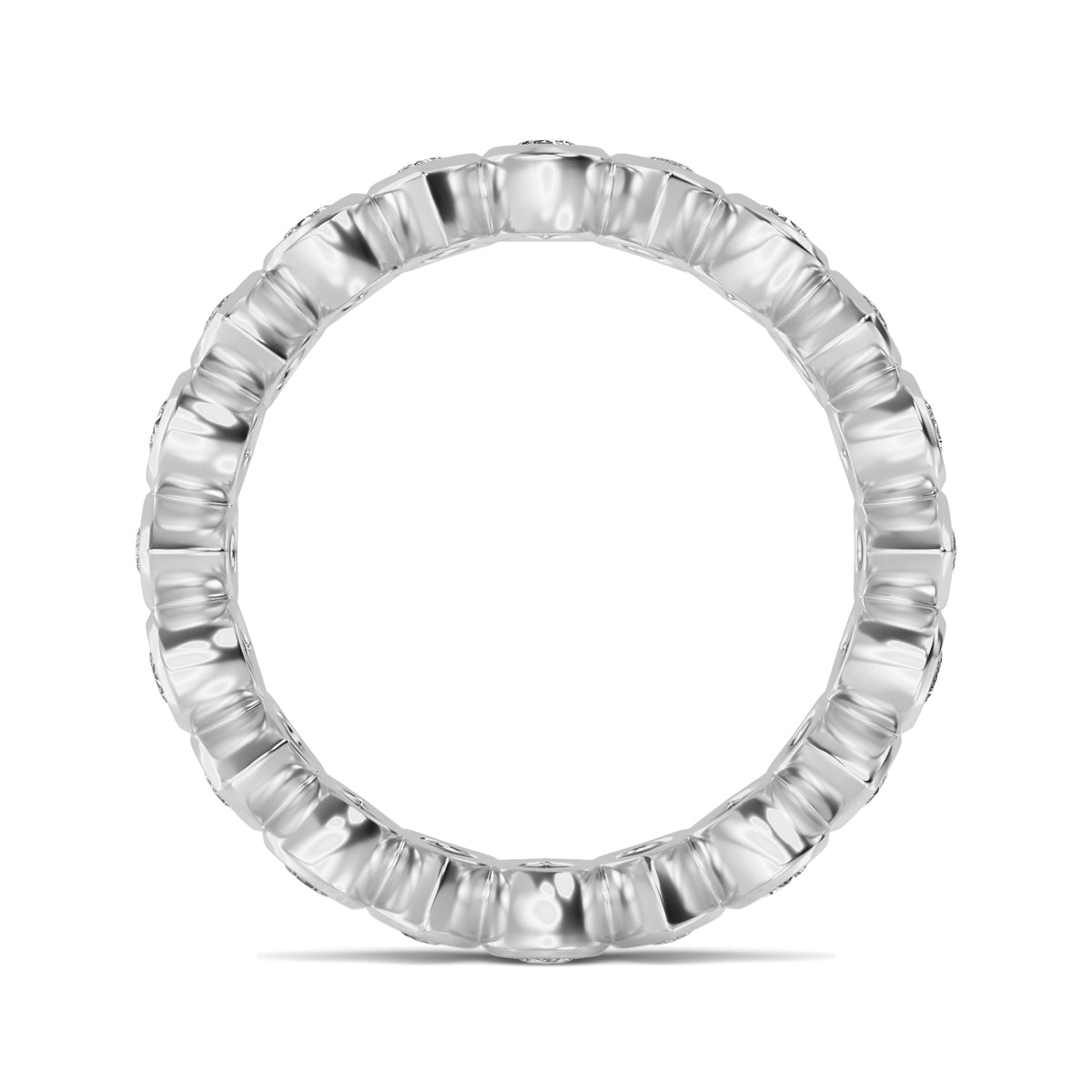 Lab Grown Diamond Wedding Bands 1.72 ctw R60537PE-1.80CT