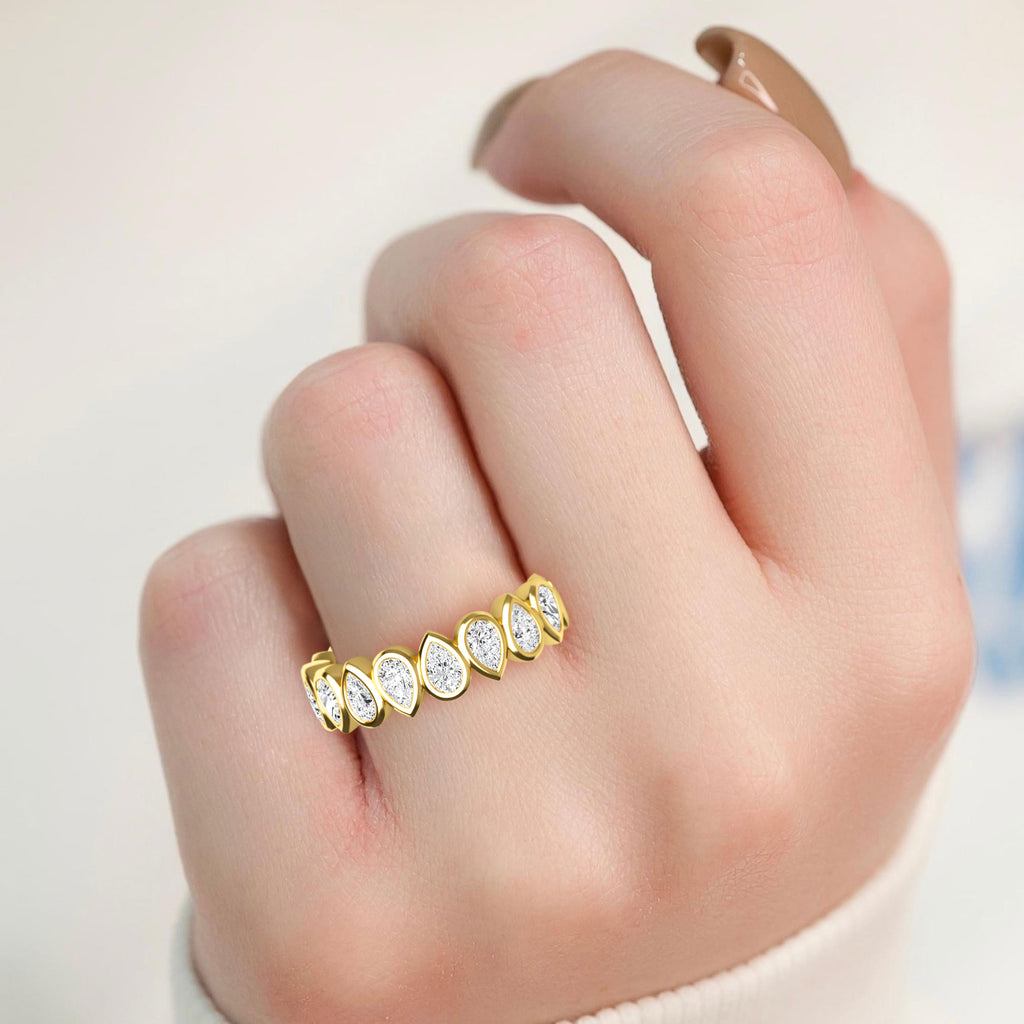 Lab Grown Diamond Wedding Bands 1.72 ctw R60537PE-1.80CT