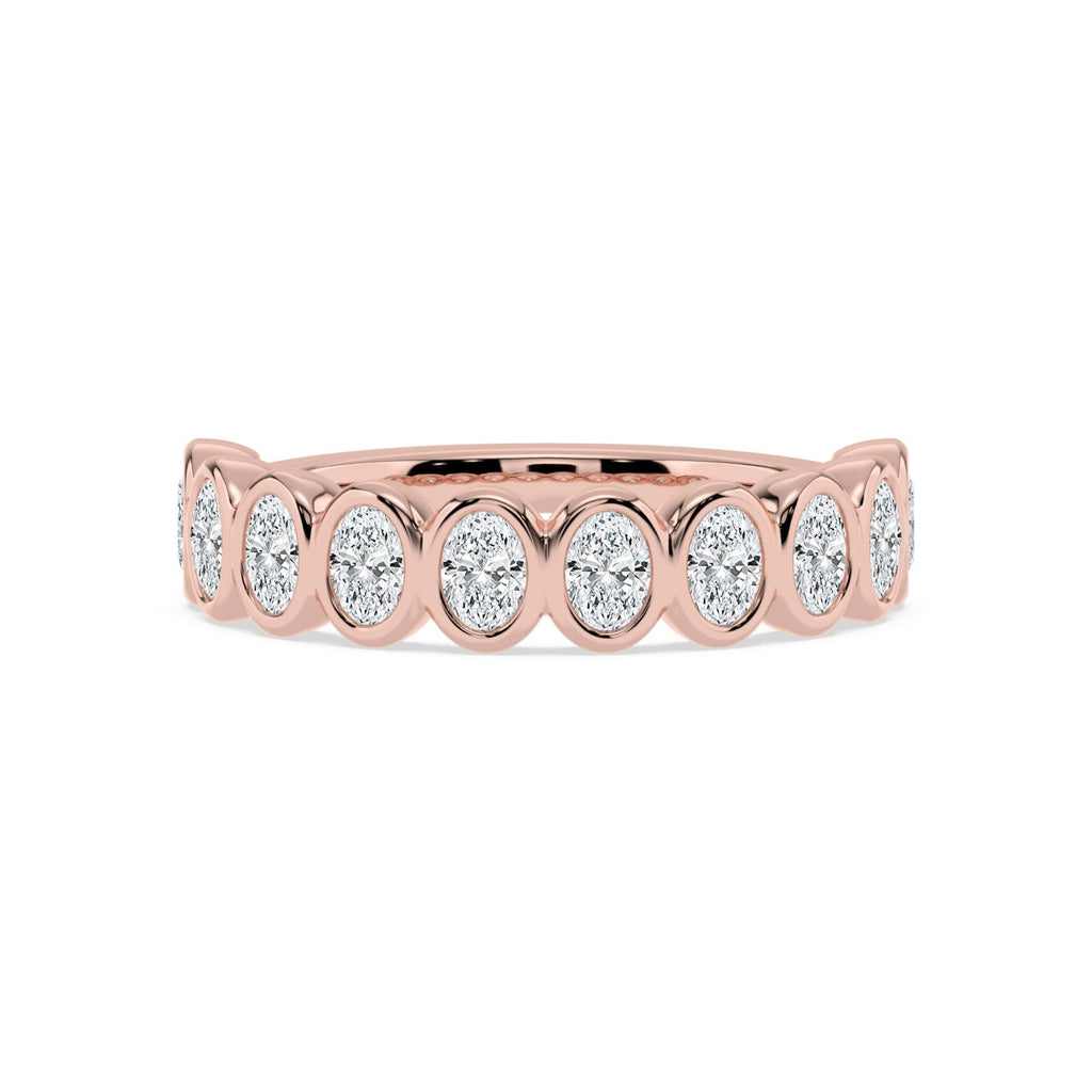 Lab Grown Diamond WEDDING BANDS 1.48 ctw R60539OV-1.50CT