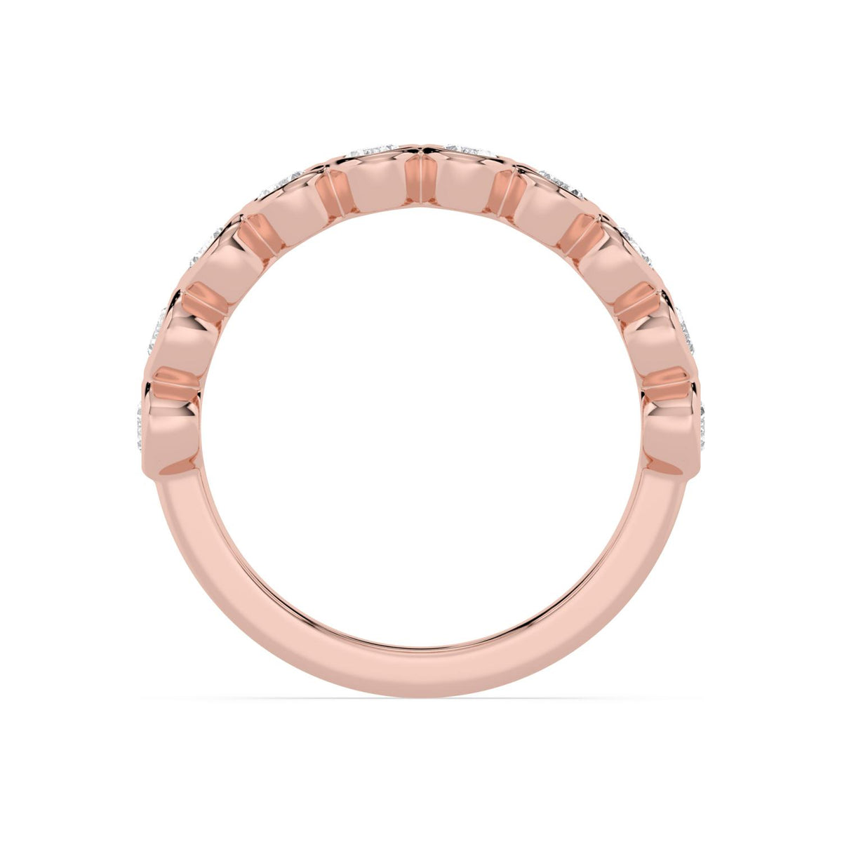 Lab Grown Diamond WEDDING BANDS 0.54 ctw R60539OV-0.50CT