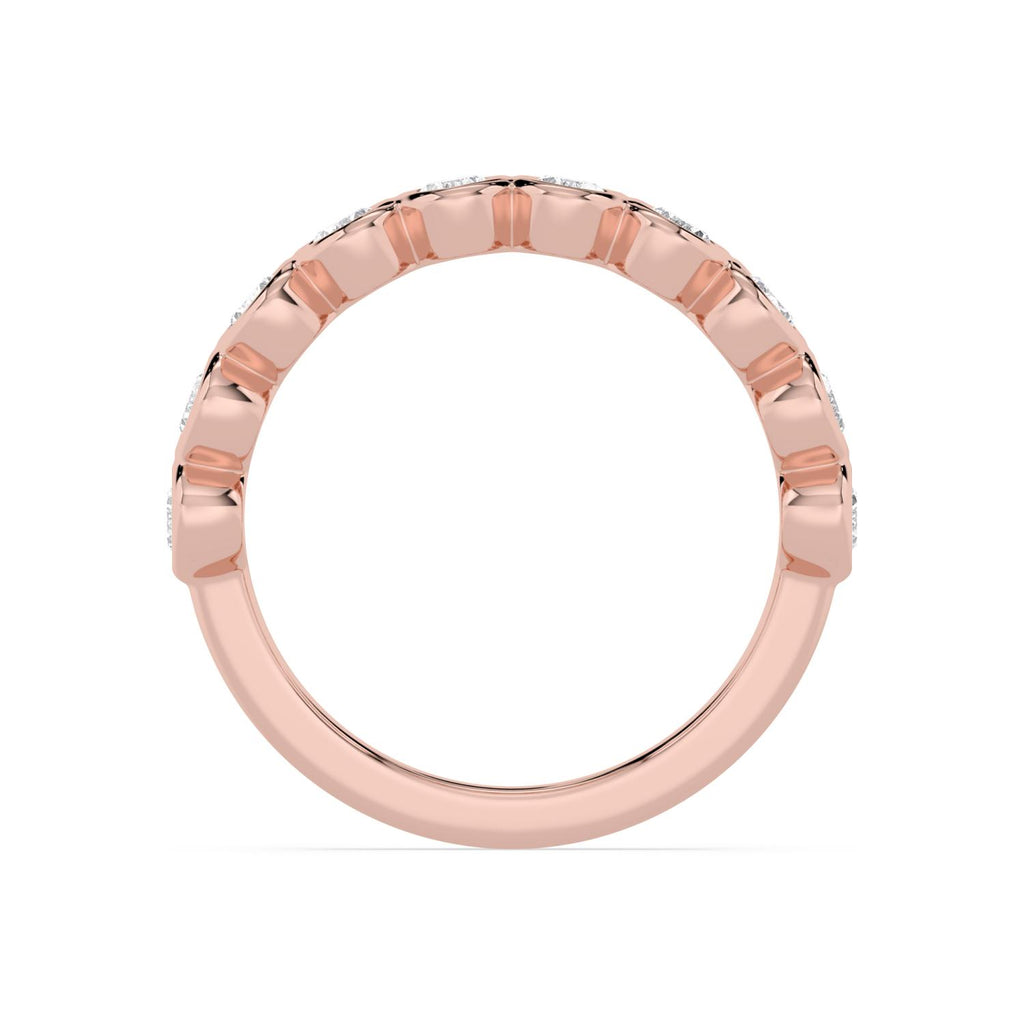 Lab Grown Diamond WEDDING BANDS 1.48 ctw R60539OV-1.50CT