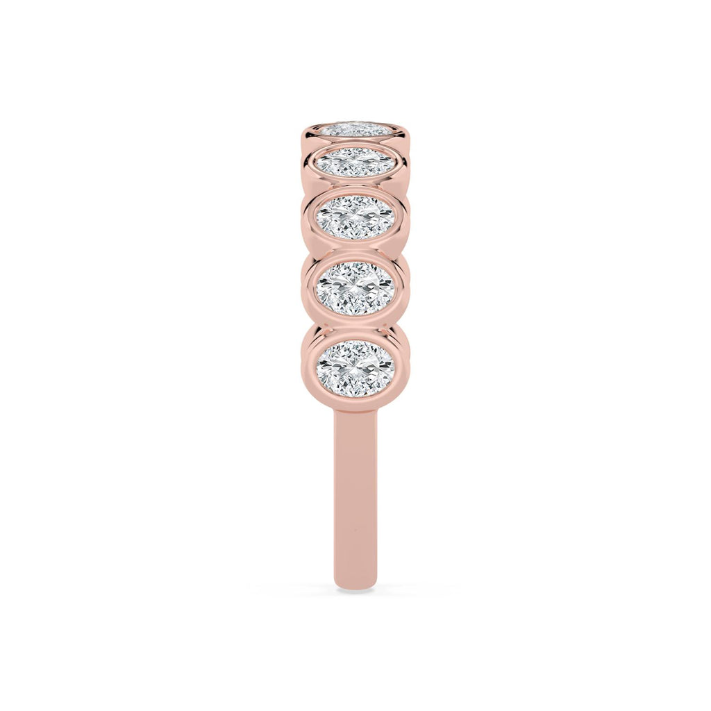 Lab Grown Diamond WEDDING BANDS 1.19 ctw R60539OV-1.20CT