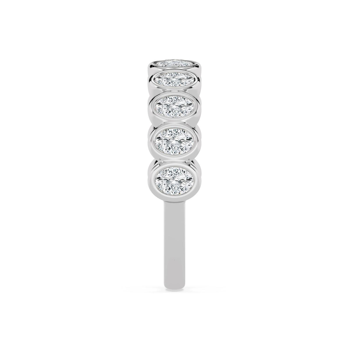Lab Grown Diamond WEDDING BANDS 1.19 ctw R60539OV-1.20CT