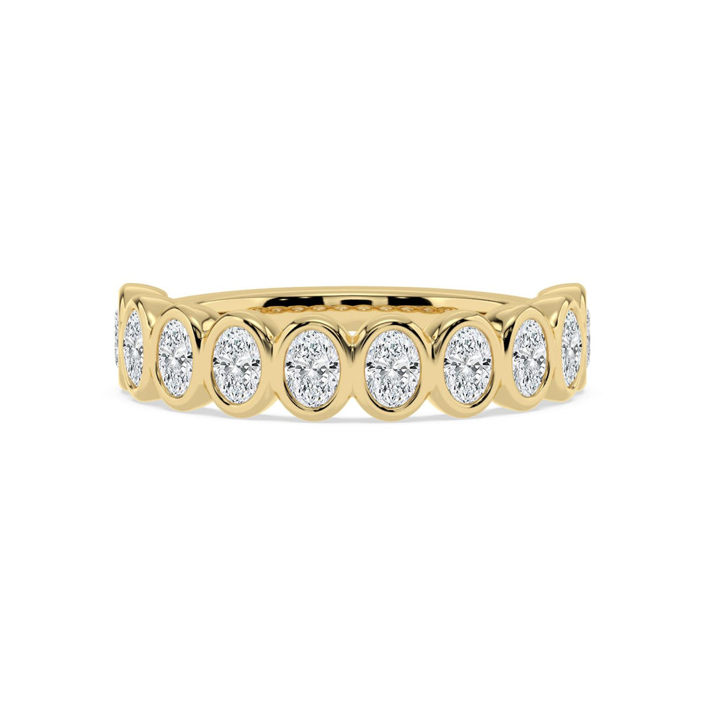Lab Grown Diamond WEDDING BANDS 1.48 ctw R60539OV-1.50CT