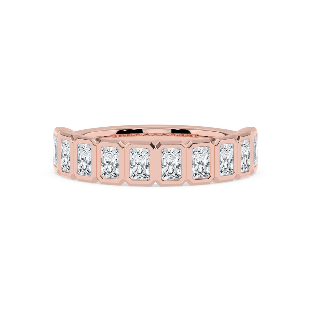 Lab Grown Diamond WEDDING BANDS 1.11 ctw R60539RDT-1.10CT