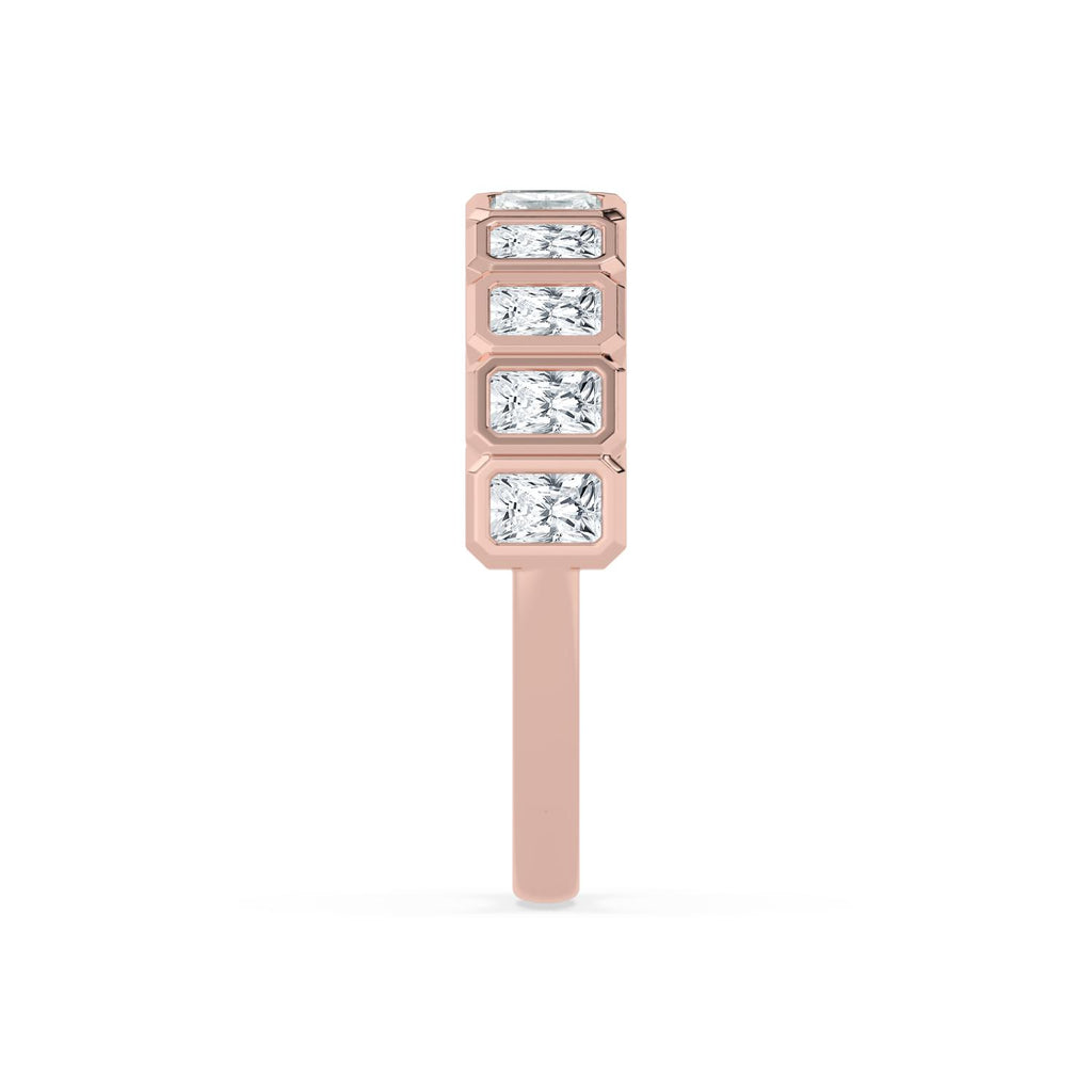 Lab Grown Diamond WEDDING BANDS 1.11 ctw R60539RDT-1.10CT