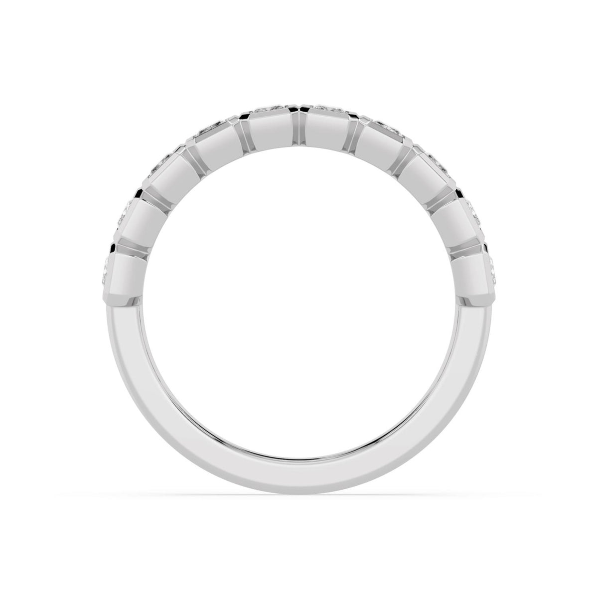 Lab Grown Diamond WEDDING BANDS 1.11 ctw R60539RDT-1.10CT