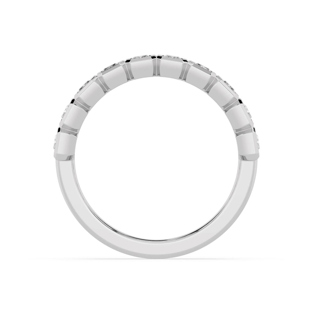 Lab Grown Diamond WEDDING BANDS 1.41 ctw R60539RDT-1.50CT