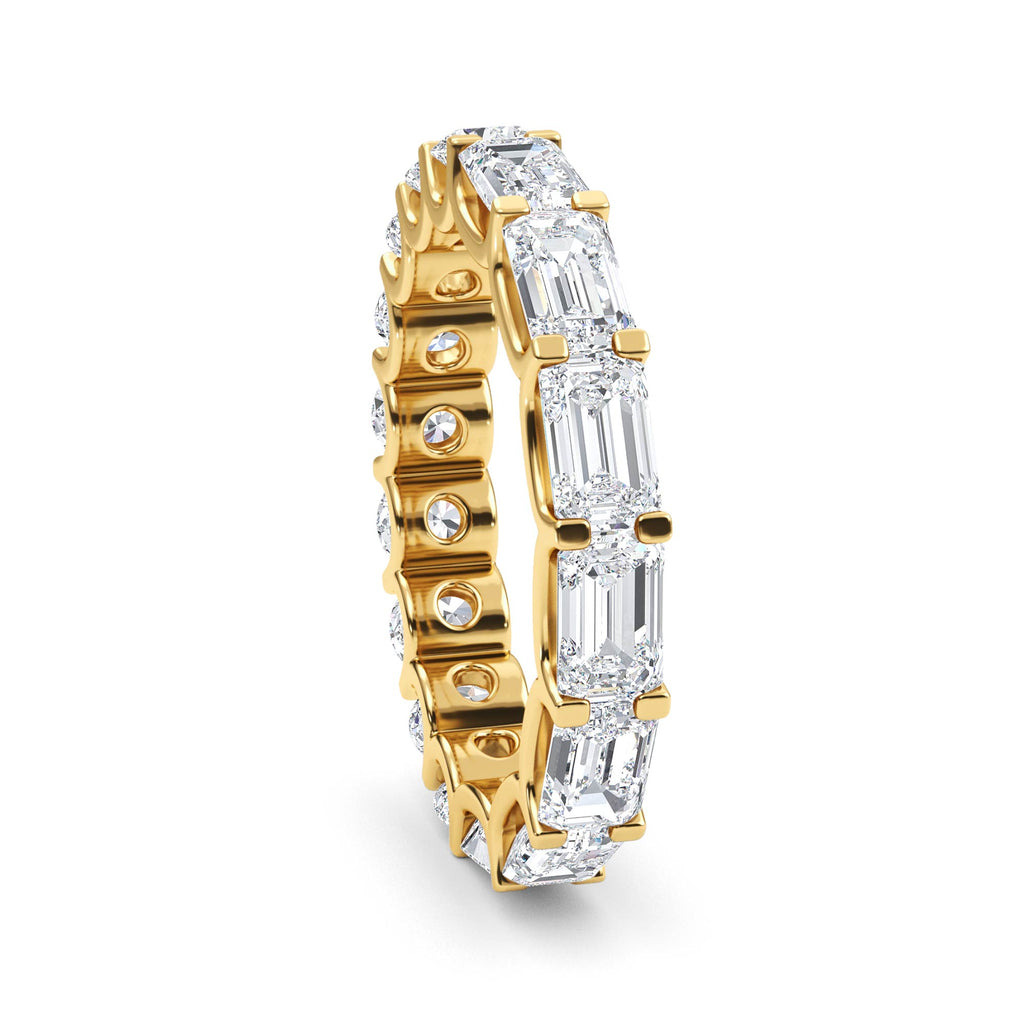 Lab Grown Diamond Wedding Rings 2.42 ctw R61035-3.63CTB