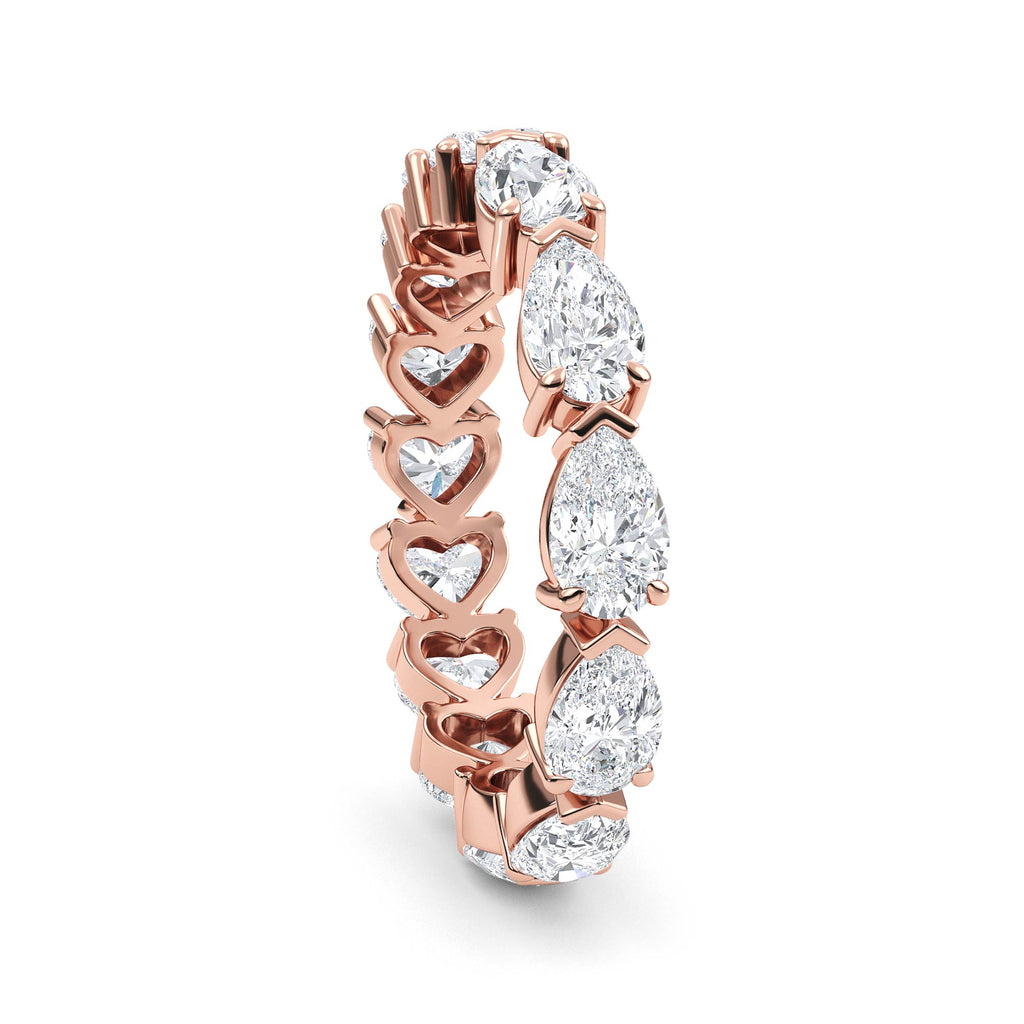 Lab Grown Diamond Wedding Rings 2.59 ctw R61036-2.50CTB