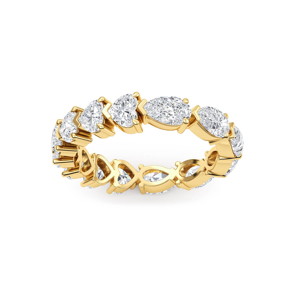 Lab Grown Diamond Wedding Rings 2.59 ctw R61036-2.50CTB