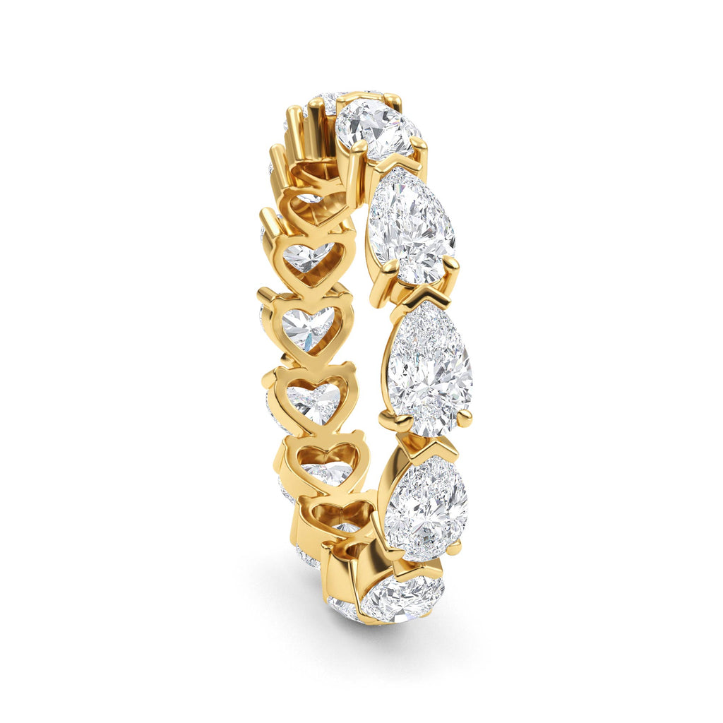 Lab Grown Diamond Wedding Rings 2.59 ctw R61036-2.50CTB