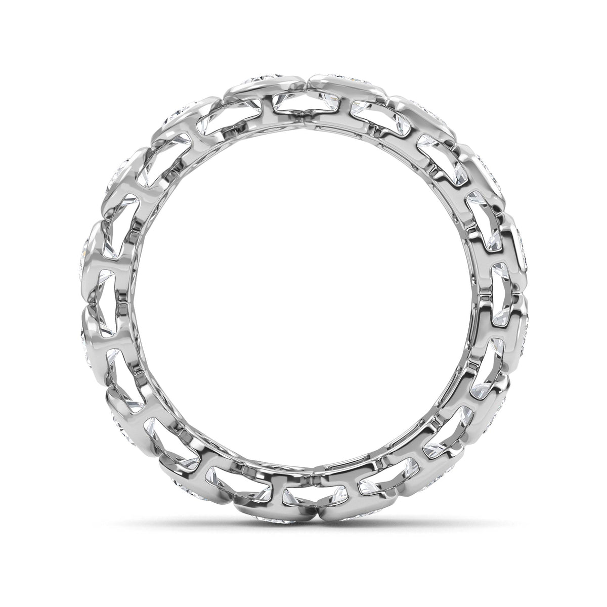 Lab Grown Diamond Wedding Rings 2.99 ctw R61038-2.88CTB