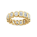 Lab Grown Diamond Wedding Rings 2.99 ctw R61038-2.88CTB