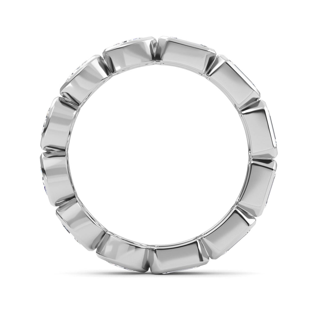 Lab Grown Diamond Wedding Rings 2.21 ctw R61039-2.15CTB