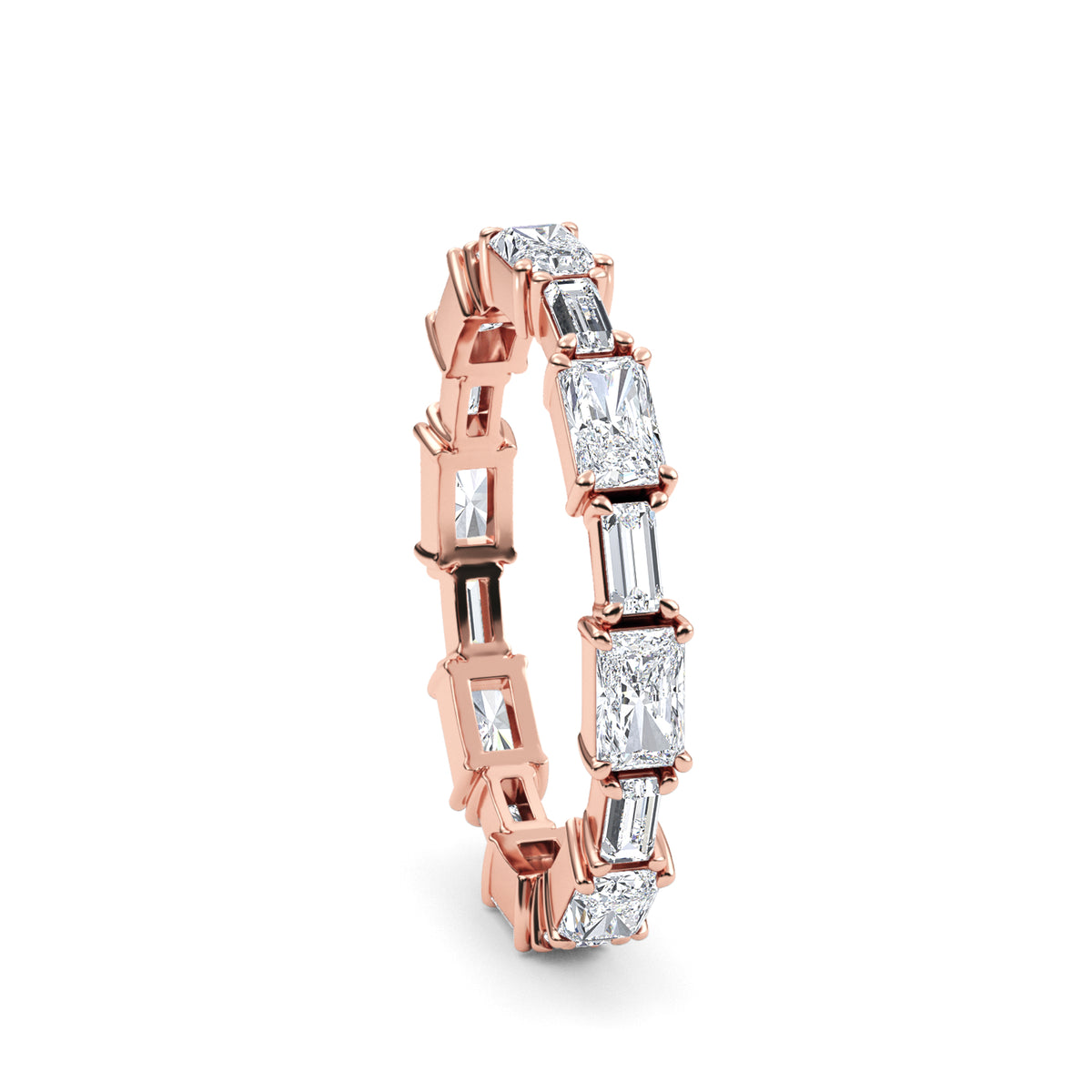 Lab Grown Diamond Wedding Bands 1.51 ctw R61236-1.63CT