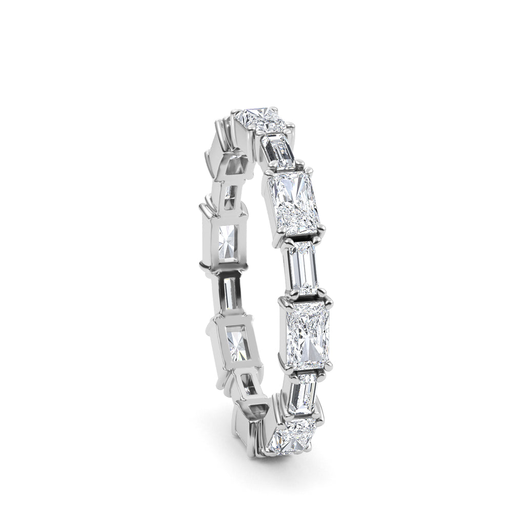 Lab Grown Diamond Wedding Bands 1.51 ctw R61236-1.63CT