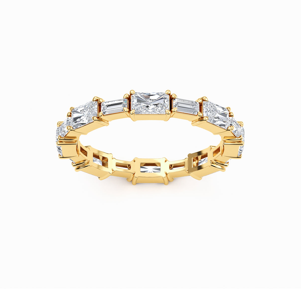 Lab Grown Diamond Wedding Bands 1.51 ctw R61236-1.63CT