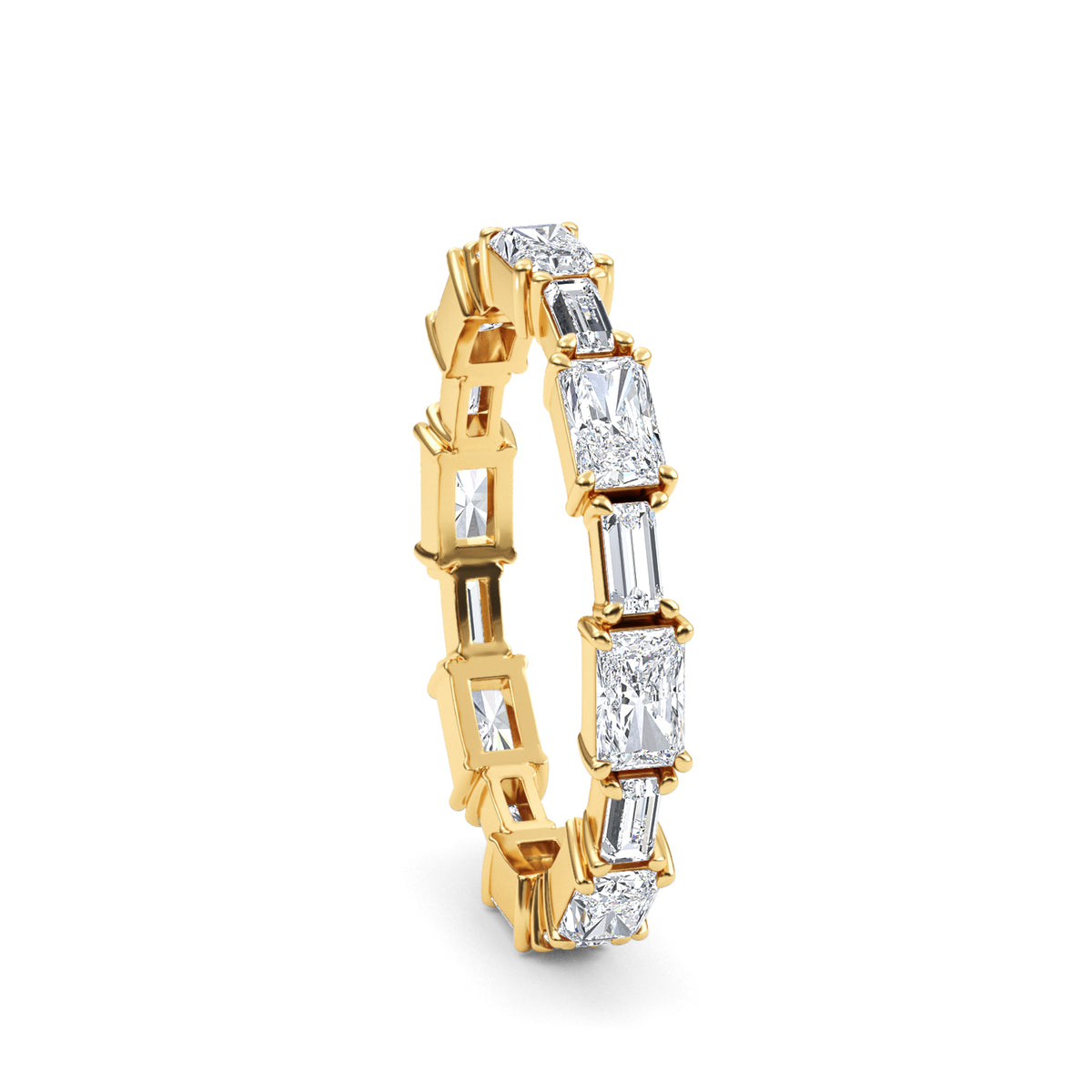 Lab Grown Diamond Wedding Bands 1.51 ctw R61236-1.63CT