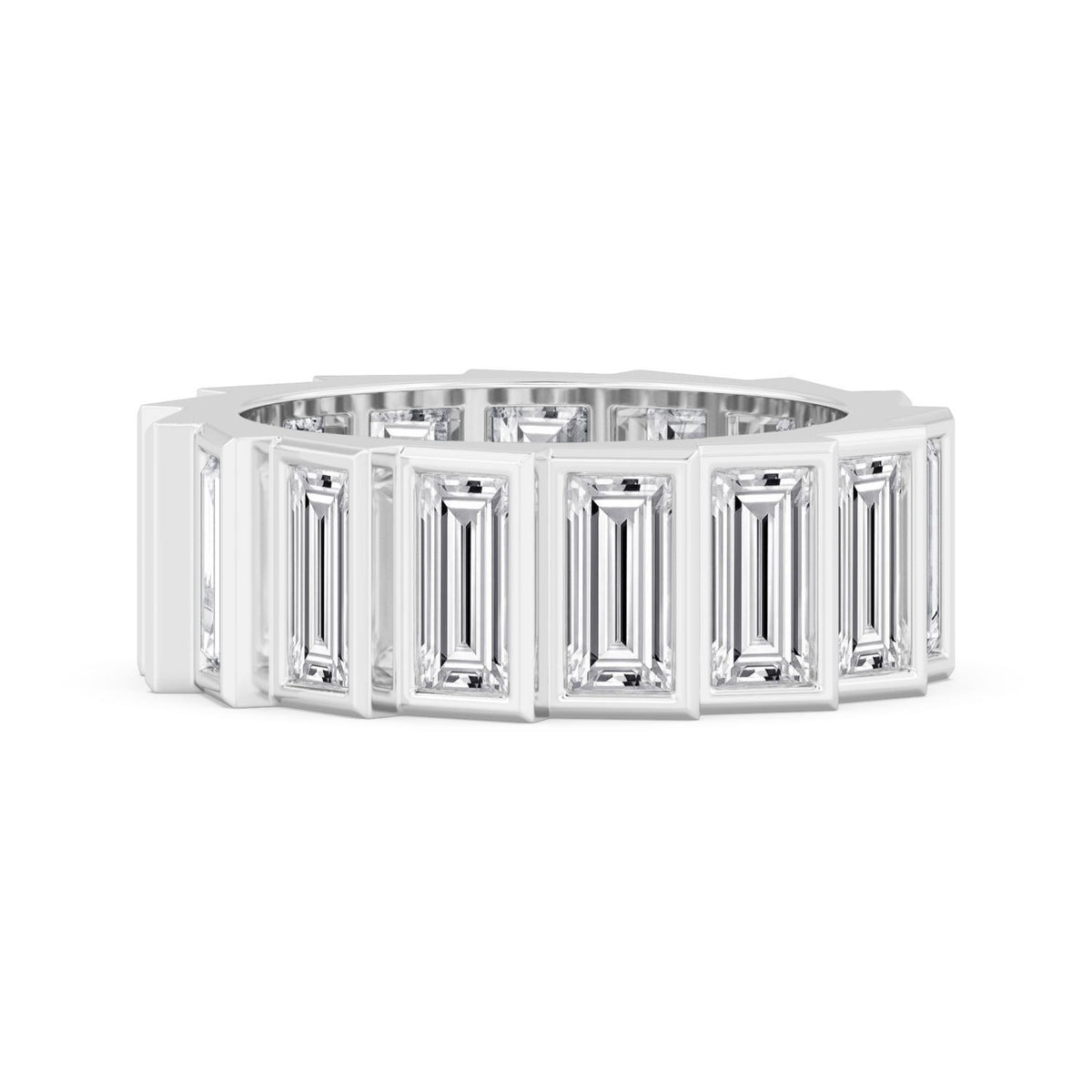 Lab Grown Diamond RING 6.16 ctw R61432BG-6.15CT