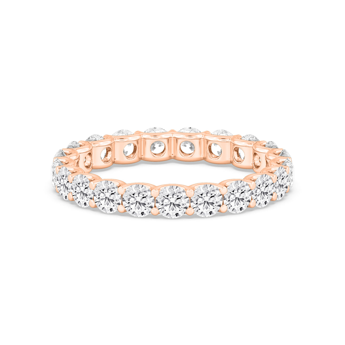 Lab Grown Diamond WEDDING BANDS 3.86 ctw R61725-3.88CT