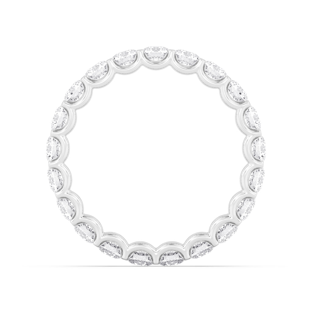 Lab Grown Diamond WEDDING BANDS 3.86 ctw R61725-3.88CT