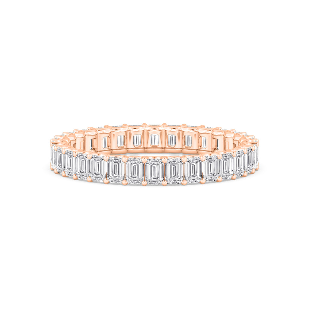 Lab Grown Diamond WEDDING BANDS 5.20 ctw R61725EM-5.20CT
