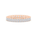 Lab Grown Diamond WEDDING BANDS 5.20 ctw R61725EM-5.20CT