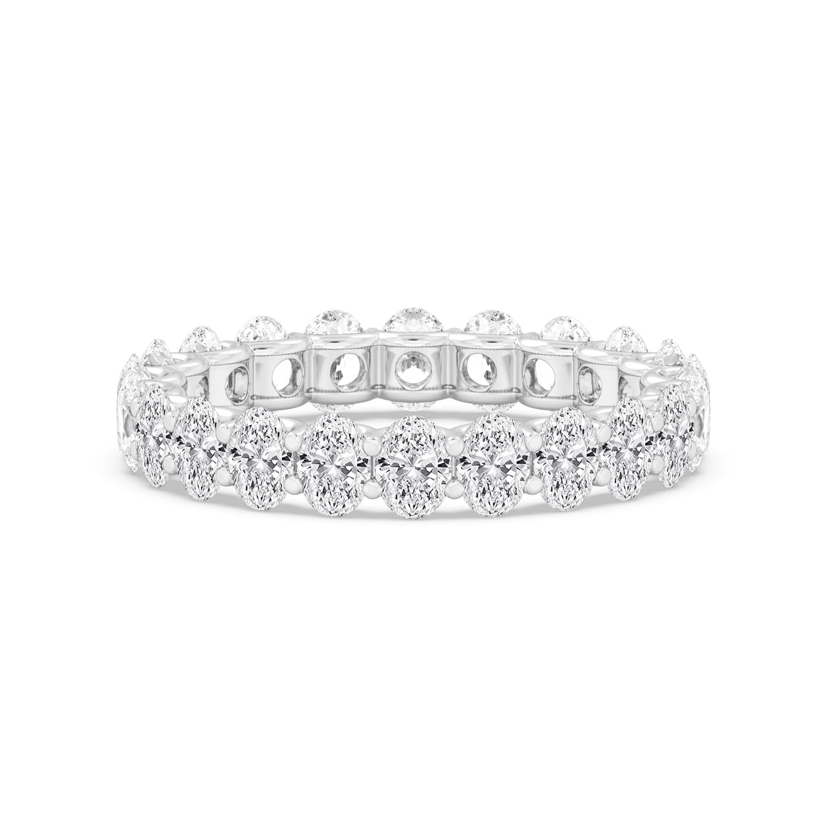 Lab Grown Diamond WEDDING BANDS 2.64 ctw R61725OV-2.63CT