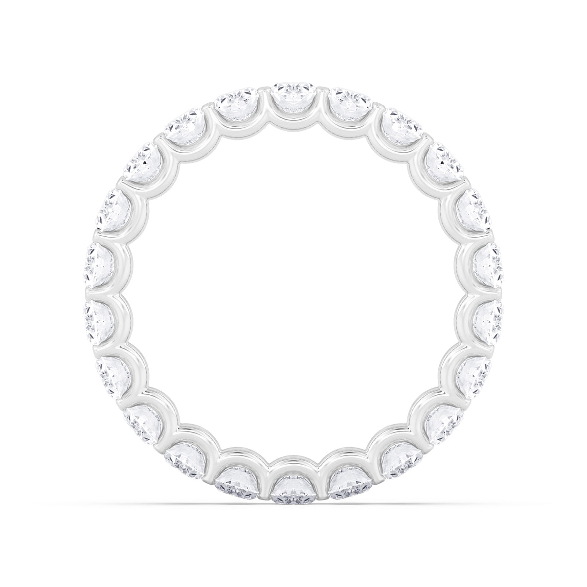 Lab Grown Diamond WEDDING BANDS 2.64 ctw R61725OV-2.63CT